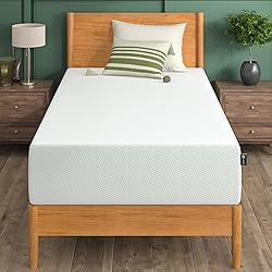 ZINUS 12 Inch Green Tea Memory Foam