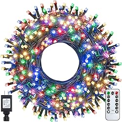 Ollny Christmas Lights 400LED 132FT, Plug-in