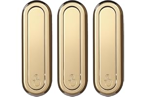 TINEASUR 3pcs Alloy Folding Hooks for Coats Hats Handbags Metal Invisible Wall Hooks Bathroom Kitchen