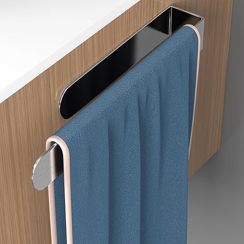 HUFEEOH Hand Towel Holder, Self Adhesive Towel Bar Towel Holder