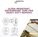 Bostik Max Repair Tape Black 50mm x 20m Ultra Strong Waterproof Duct Tape view 4