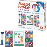 Funwares Match Frenzy Speed Edition, Head-to-Head Pattern Matching Game | 2-Minute Timer, Larger Blocks for Faster Action, Play Solo or Head-to-Head, Quick Setup, Travel &amp; Game Night, Ages 7+