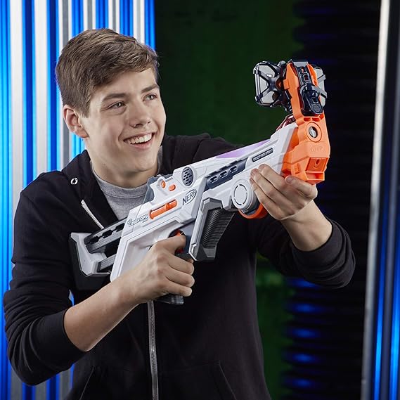 nerf laser ops burst fire combat blaster