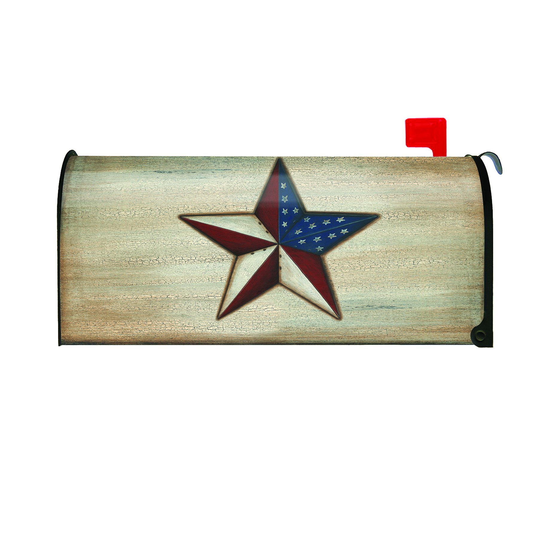 Toland Home Garden American Star Decorative Mailbox Cover Free Shipping