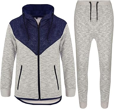 girls navy tracksuit