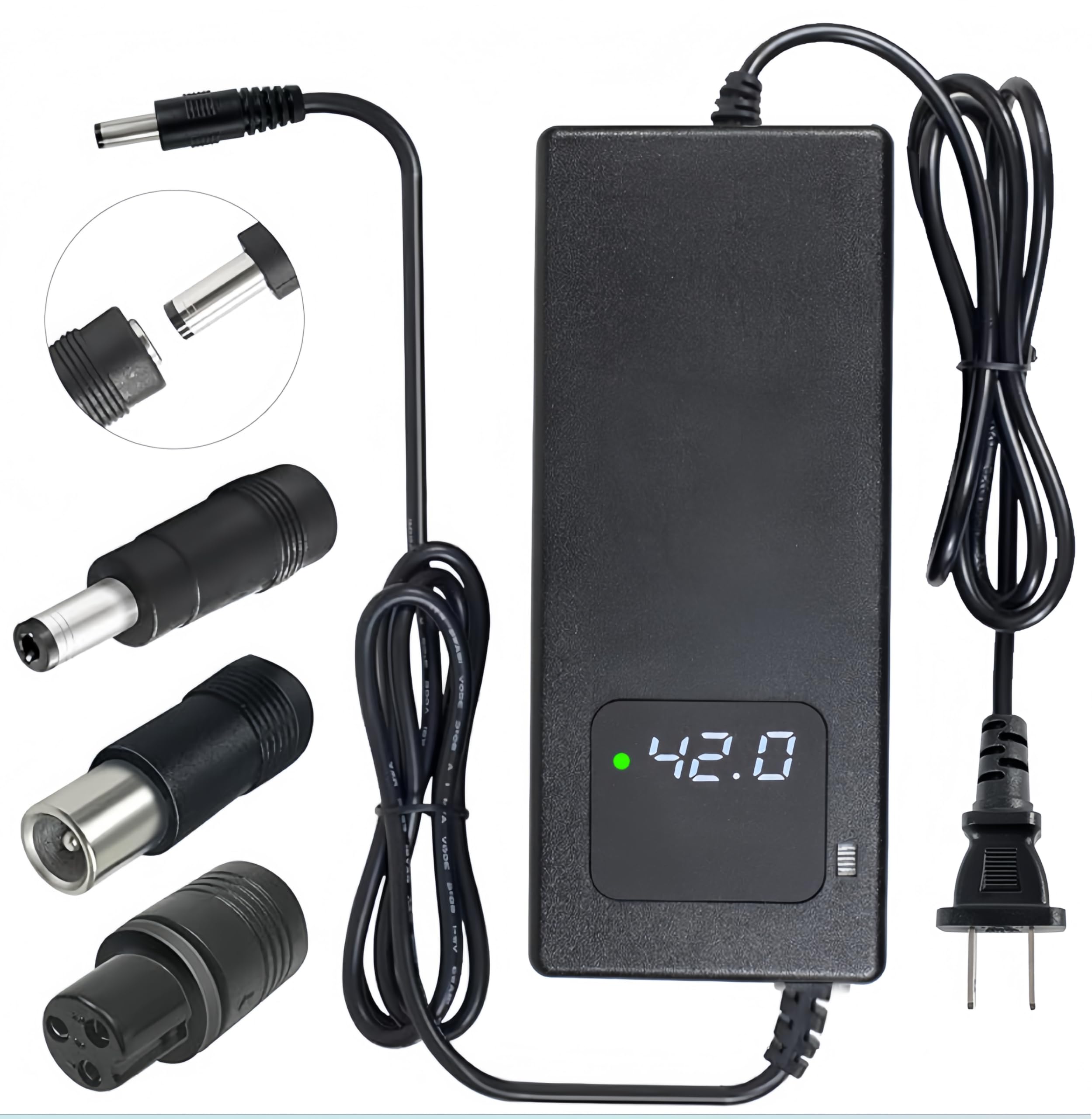 thumbnail image 2 of 36V 2A Lithium Battery Charger - 42V 2A For Li-ion / Li-Poly Batteries - Intelligent Quick Charger 2 of 4
