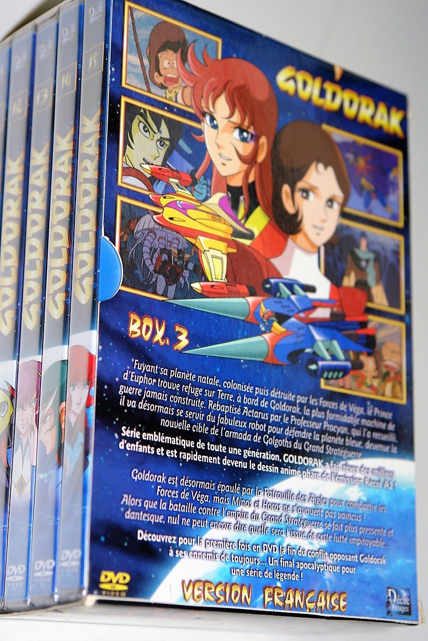 goldorak dvd