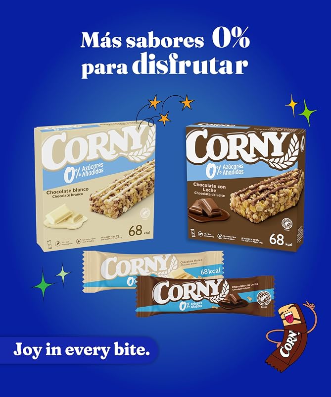 Barras de Cereais 0% Chocolate ao Leite, 10x6x20 g