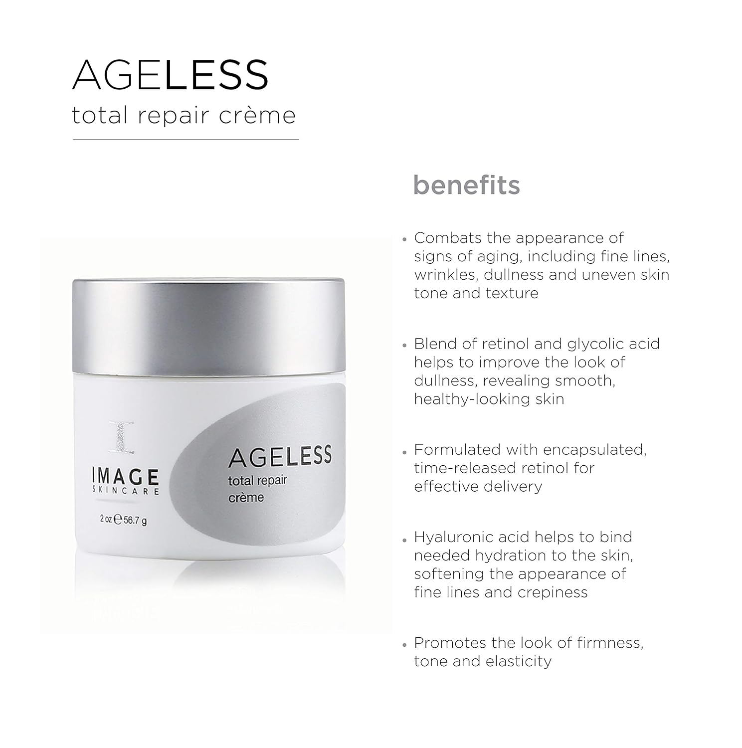 Buy Image Skincare Ageless Total Repair Cream, 2 Ounce Online at Low Prices  in India - Amazon.in