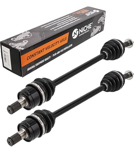 Amazon.com: NICHE Front Rear CV Axle for Kawasaki 59266-0836 59266