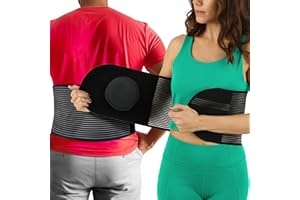 Hernia Belt for Men or Women | C Section Belly Binder & Abdominal Binder | Post Surgery & Pregnancy Tummy Tuck | Hysterectomy