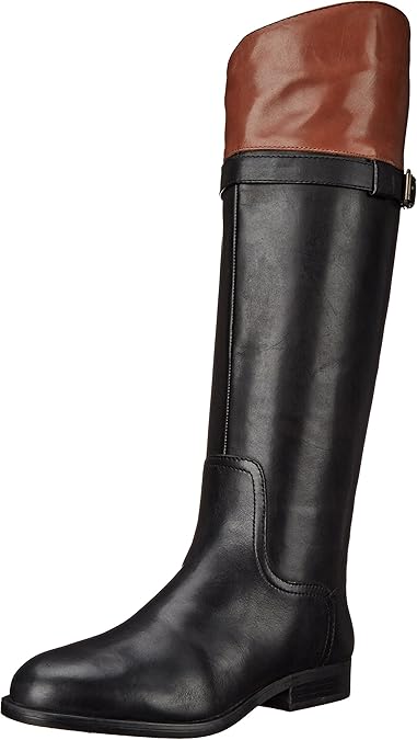 nine west black riding boots