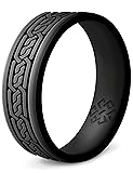 Knot Theory Celtic Silicone Ring for Men and Women