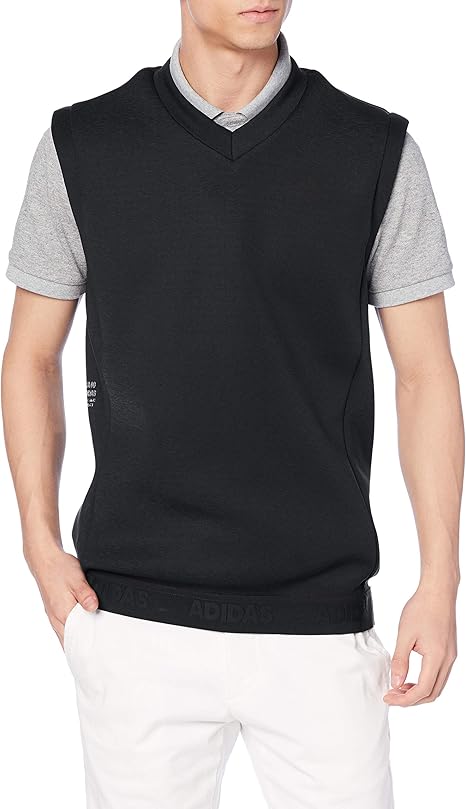 Amazon アディダスゴルフ ウルトラライトニット スウエットベスト メンズ Gld16 ブラック 日本 J M 日本サイズm相当 ベスト 通販