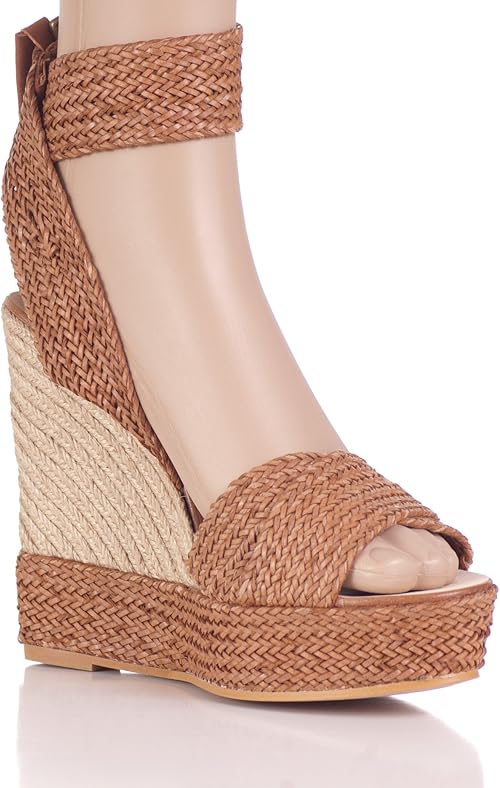 crossover espadrille sandals