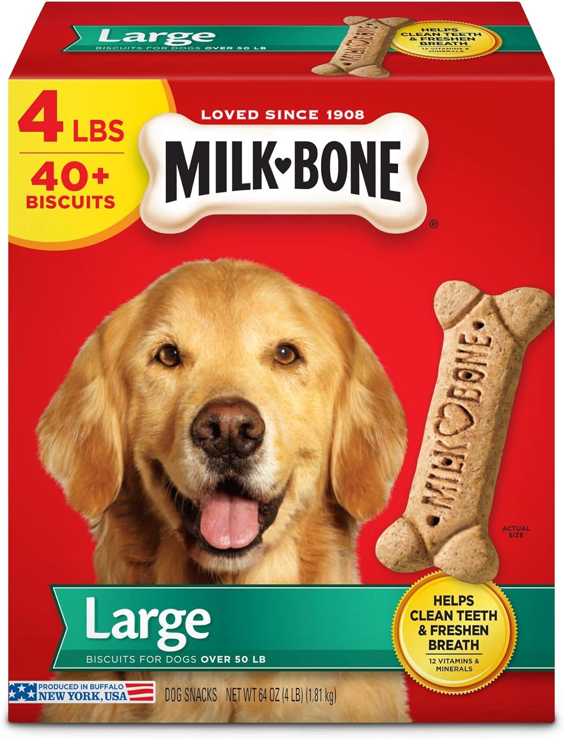 milk bone 10 lb large original dog biscuits