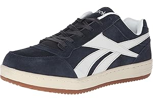 Reebok Work Men's RB1910 Skateboard Work Shoe Black RB1920 Soyay Safety Toe