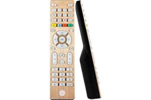 GE Backlit Universal Remote Control for Samsung, Vizio, LG, Sony, Sharp, Roku, Apple TV, TCL, Panasonic, Smart TV, Streaming 