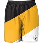 foco NFL Mens Colorblock Double Down Liner Training Shorts - L