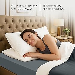 Utopia Bedding King Fitted Sheet - Bottom Sheet