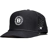 BRIMZ Outdoor Performance Hat - Water & Sweat Resistant Hats - Breathable & Moisture-Wicking Snapback