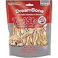 DreamBone Twist Sticks, Wrapped With Real Chicken, Rawhide-Free Chews For Dogs, 50 Count