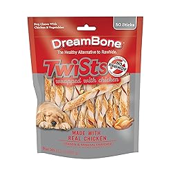 DreamBone Twist Sticks, Wrapped With Real