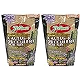 Hoffman Organic Cactus and Succulent Soil Mix to Provide Proper Drainage and Improve Growth in Cacti, 4qts, 2 Pack