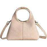 Women's Suede Bag Small Top Handle Handbag Satchel Purse for Women Trendy Designer Shoulder Handbag