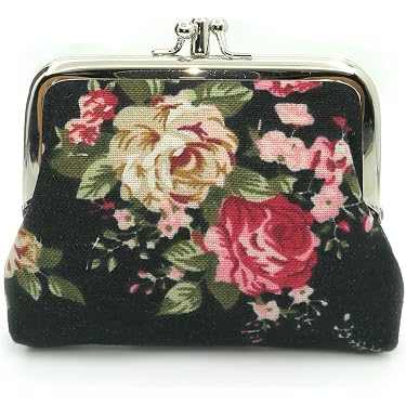 GEEAD - Carteras Pequeñas Personalizadas Para Mujer, Plegables, Diseño De Monedero Delgado Con Cremallera Y Espacio Para Identificación, Talla única, Casual