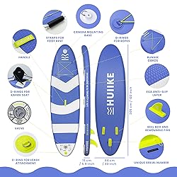 HUIIKE Inflatable Paddle Board for Adults with
