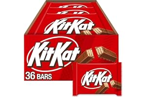 KIT KAT Milk Chocolate Wafer Candy Bars, 1.5 oz (36 Count)