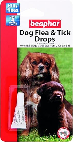 beaphar dog flea and tick drops