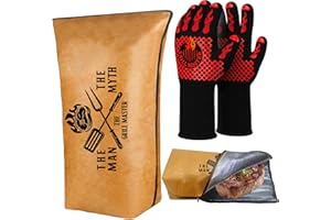 LEWARAN Smoker Accessories BBQ Blanket for Resting Meat, Christmas Dad Gifts for Men Resting Blanket for Smoking, Reusuable Large Capacity Keep Warm Tender and Juicy Grilling Gloves Heat Resistant