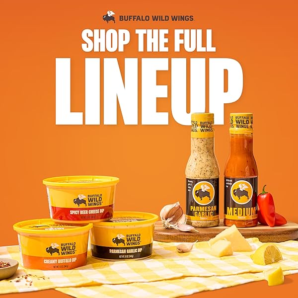 BUFFALO WILD WINGS HOT SAUCE GIFT PACK, INCLUDES CLASSIC, HABANERO, AND CHIPOTLE HOT SAUCES, 5 FL OZ BOTTLES, MARINADE, AND SEASONING FOR CHICKEN WINGS AND PORK RIBS