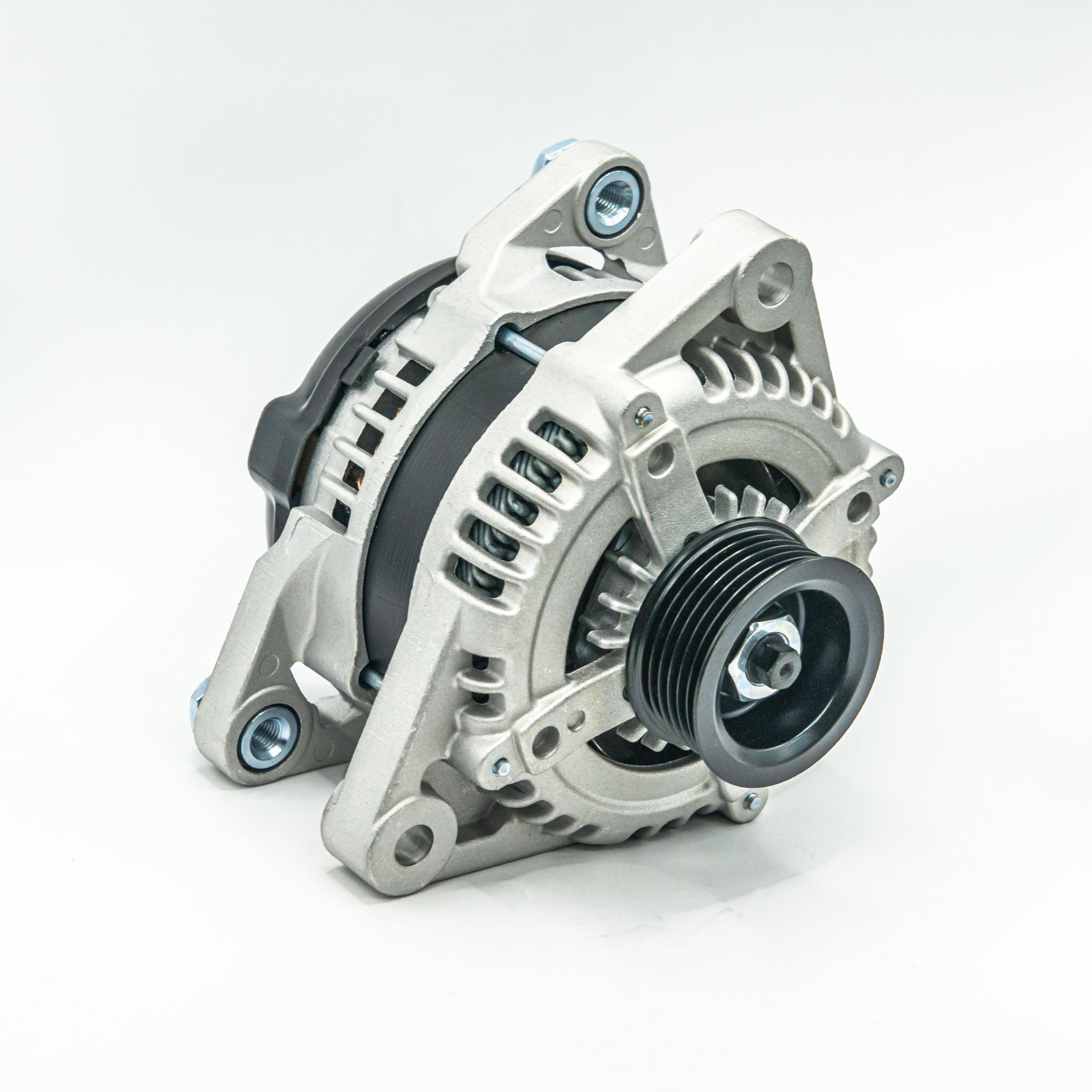 Photo 1 of 150 Amp Alternator Compatible with Kia Sorento Sedona Cadenza K900 & Hyundai Santa Fe Azera Genesis V6 3.3L 3.5L 3.8L (2011-2019) - Replaces 37300-3C510 11686N 12V 6-Groove Pulley