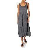 Amazon Essentials Women's Cozy Knit Rib Sleeveless Tiered Maxi Dress (Previously Daily Ritual)