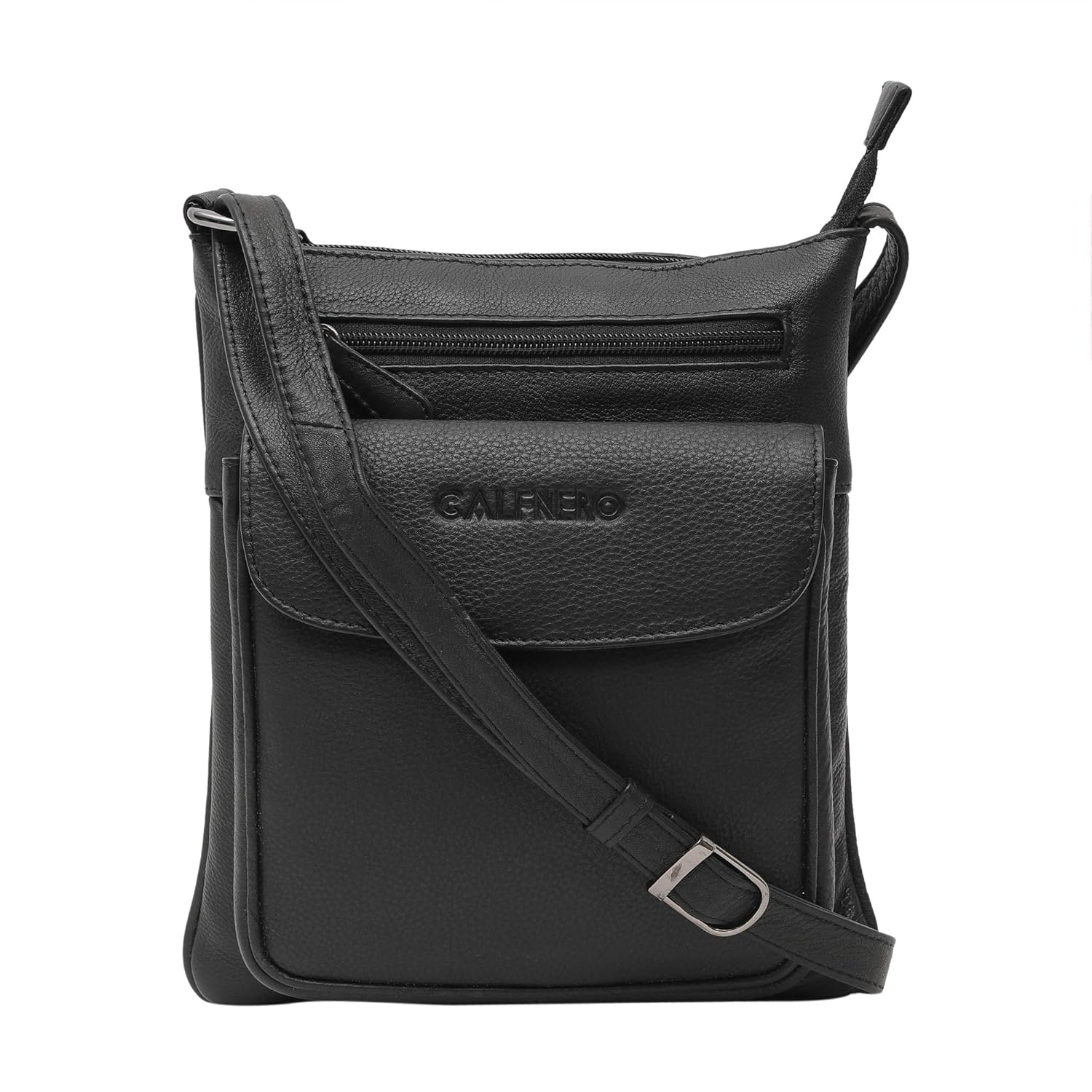 pure leather sling bag