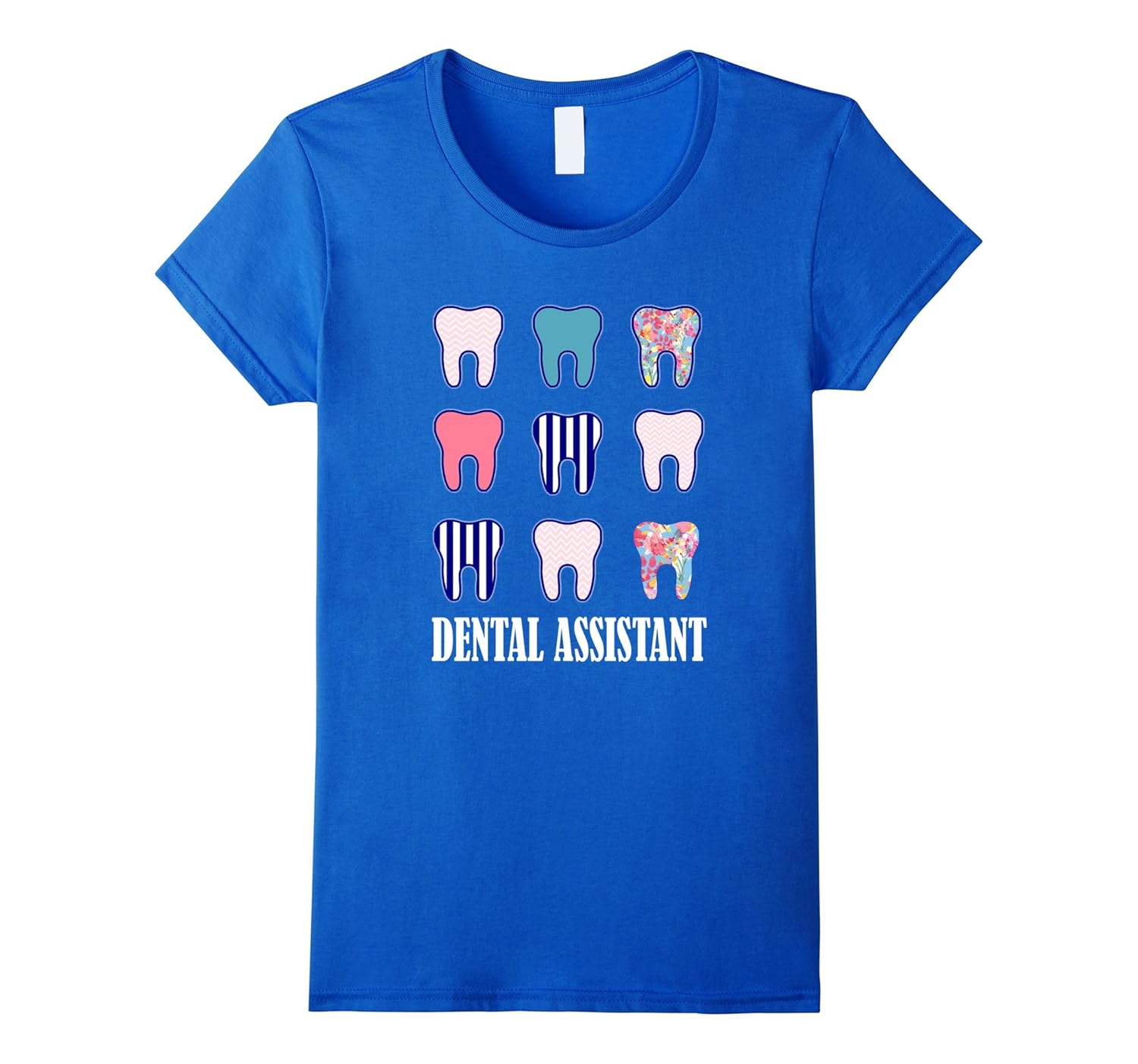 Dental Assistant Shirt Cute pattern dental assistant tshirts4LVS