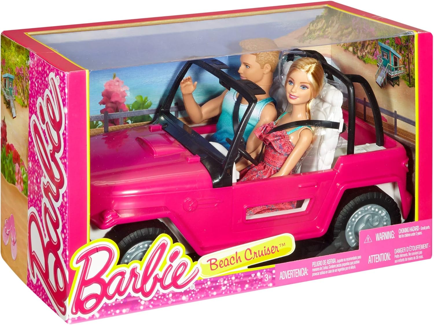 barbie and ken beach cruiser
