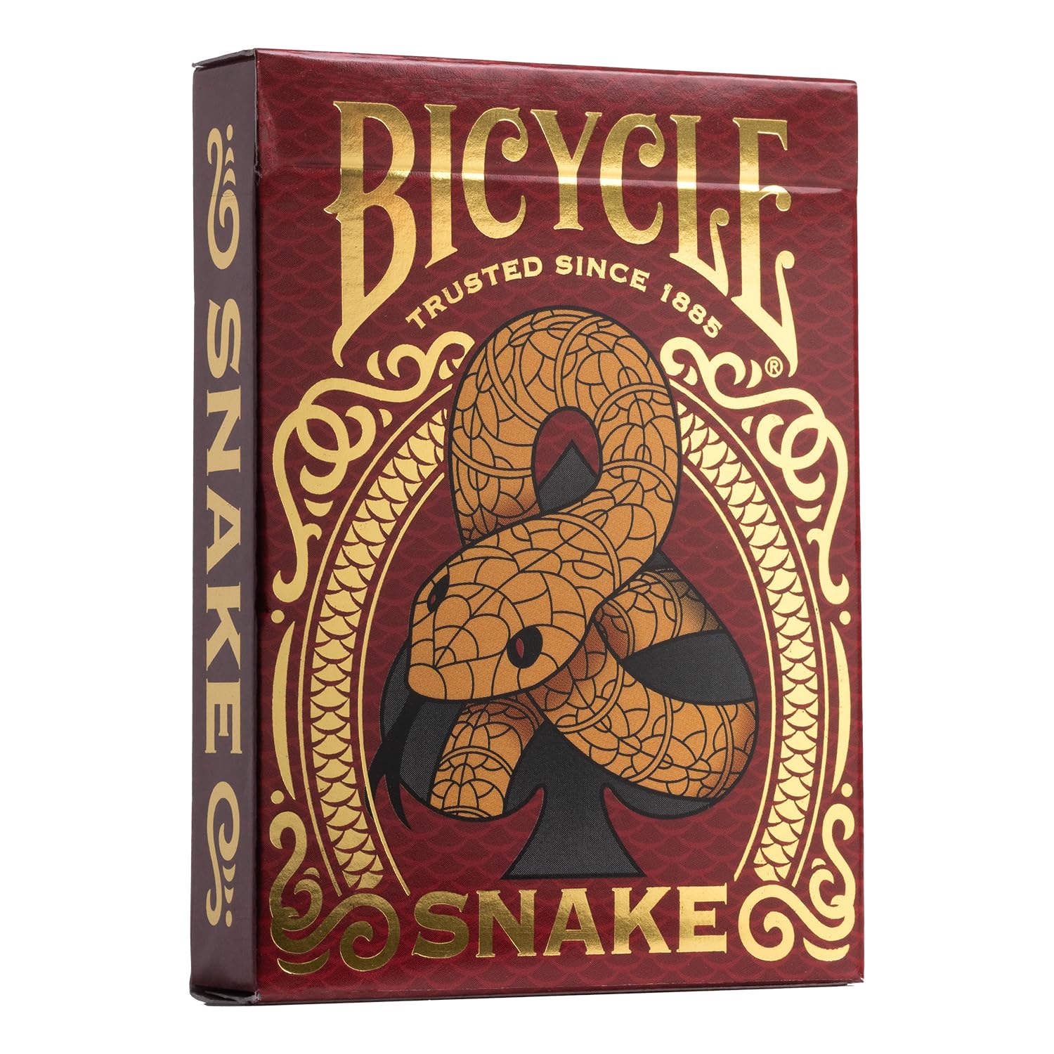 Bicycle - Game of 54 Snake Cards - Chinese Zodiac Edition - Year of the Snake - Playing Cards - Poker Format, Yellow
