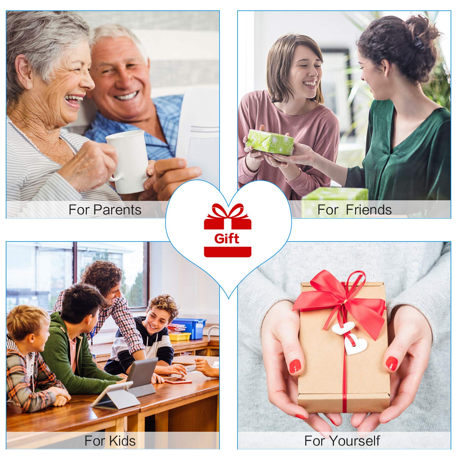 Hot Eye Mask for Dry Eyes Moist Heat Eye Compress (2 Packs), Topoint Dry Eye Mask with Flaxseed Cassia Seed Sleep Mask Healthy Therapies, Black Grey