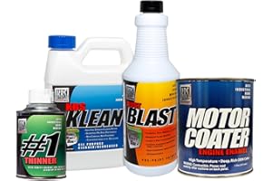 KBS Coatings 58028 Chevy Grey Motor Coater Engine Paint Kit