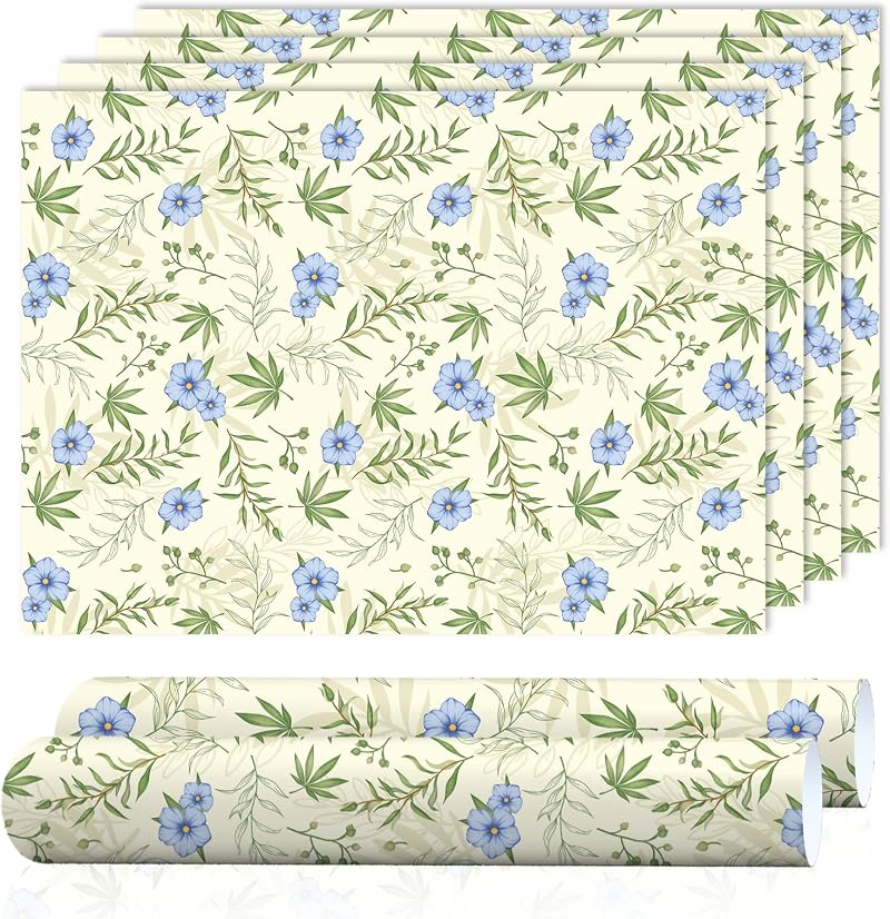 Linen Scented Drawer Liners - 6 Sheets for Wardrobe & Closet