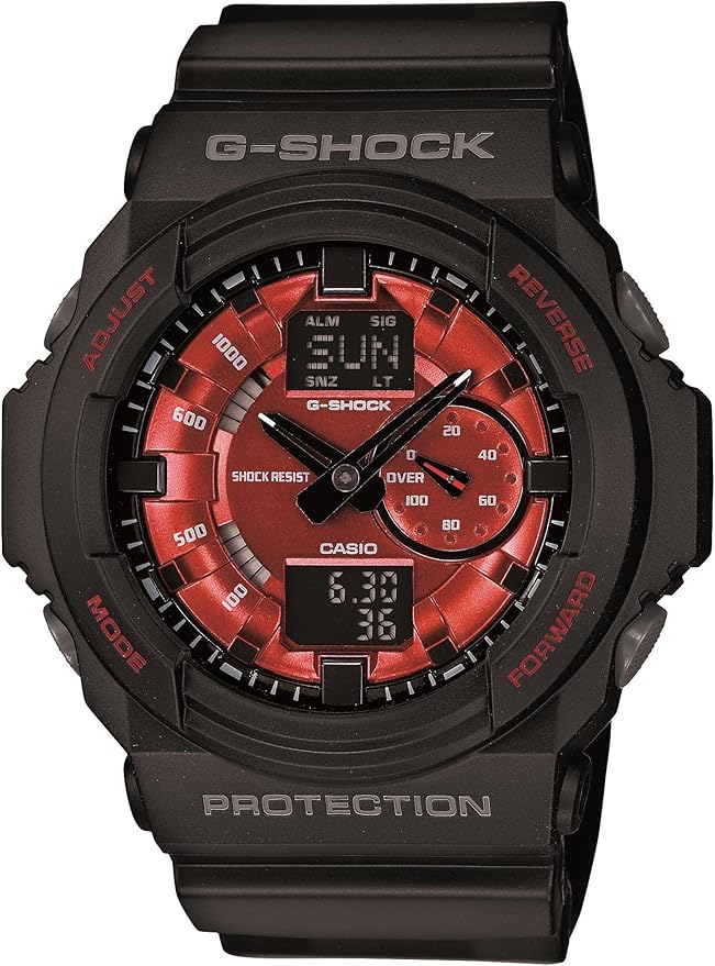 gshock metal red