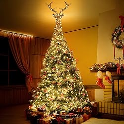 Roylvan Christmas Tree Topper with 8 Lighting