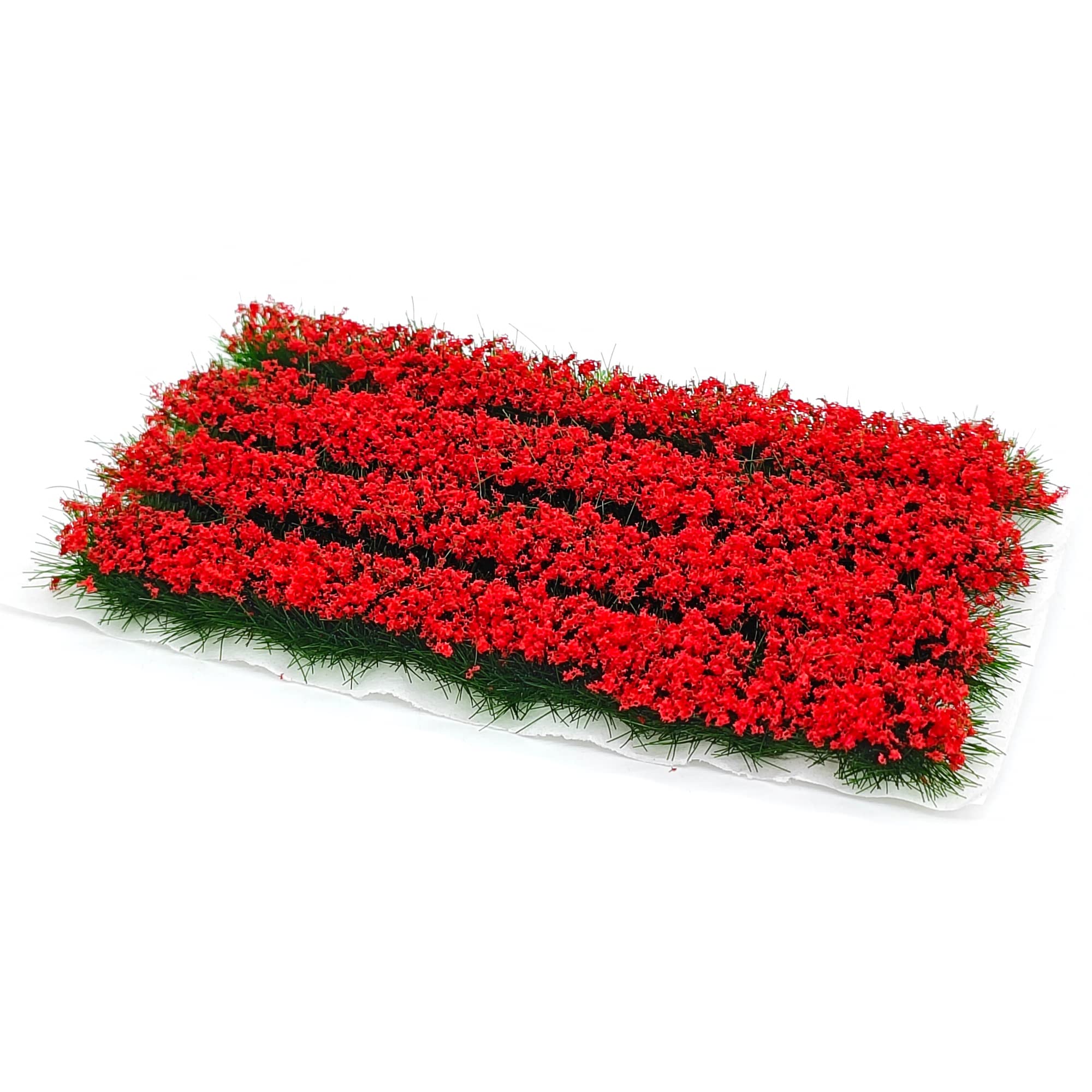HAOBIN 1 Box of Scenics Grass Brush Model Landscaping Model Making Tabletop Railing Tabletop Roading Model Making Accessories Diorama Accessories Used for DIY Railway Landscape Garden (Red)