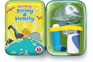 VIVELLE Vivélle Carrying Case for Portable Handheld Inhaler Nebulizer Machine for Adults and Kids, Asthma Inhaler Travel Case, Handheld Mesh Atomizer Machine Holder, Inhaler Spacer Bag. Case Only