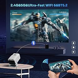 2024 NEW Smart Mini Projector with 180° Adjustable