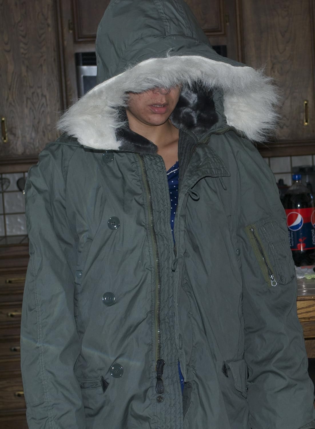 Army Extreme Cold Weather Parka 6 Large Size US Military Extreme Cold Weather Parka with Hood